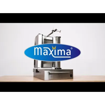 Maxima Plynový gril na kebab - 2 hořáky - 20 kg masa |  09370205